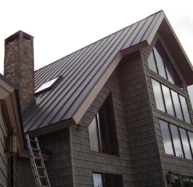Maine Metal Roof Installation