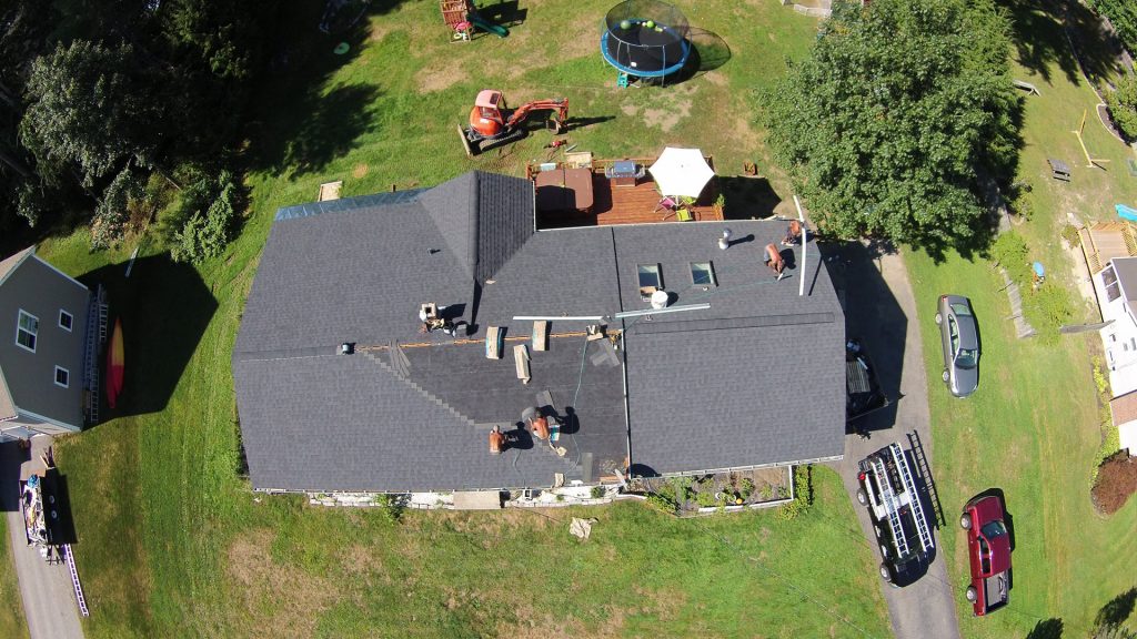 Roofers Using Drones In Maine